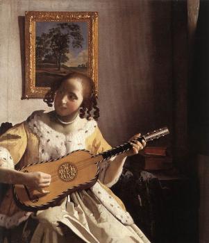 Johannes Vermeer : The Guitar Player